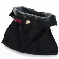 Black Dog Treat Pouch Sock - Regular - Black