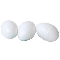 Fake Plastic Poultry Egg for Chickens - Single