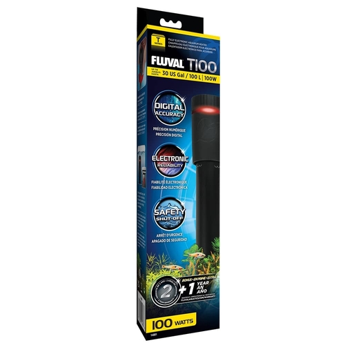 Fluval T100 Aquarium Heater - 100W (26.6cm)