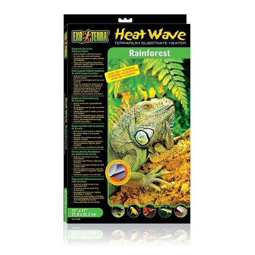 Exo Terra Heatwave Rainforest Reptile Substrate Heater - Large (27.9x43.2cm)