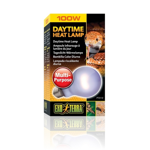 Exo-Terra Daytime Heat Lamp for Reptiles - 100 watt