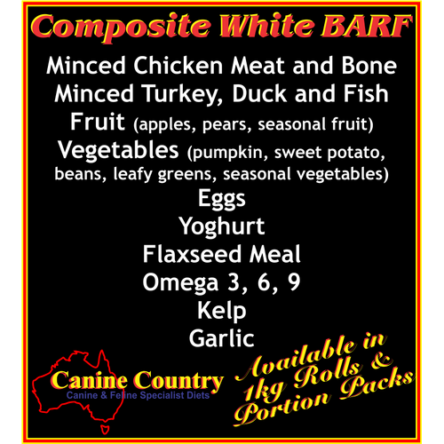 Canine Country BARF Composite White - 1kg