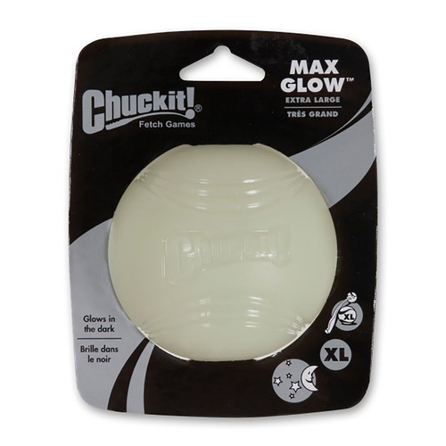 ChuckIt Max Glow Ball - Extra Large (9cm) - 1 Pack