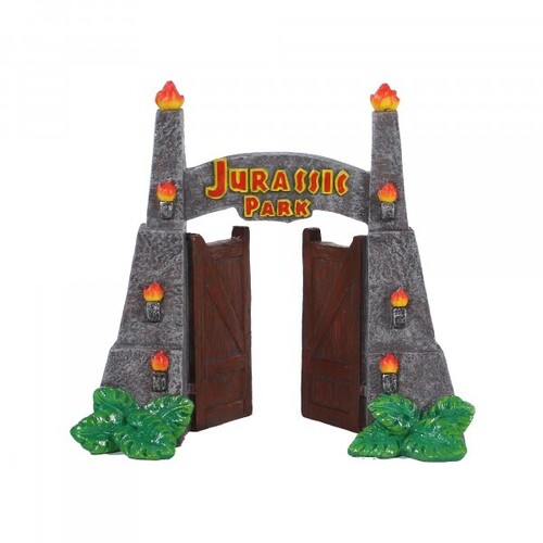 Jurassic Park Ornament -  Jurassic Park Gates - Small (5.5x11x10cm)