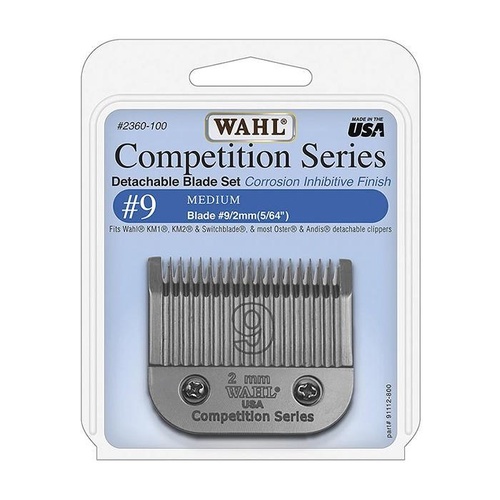 WAHL Competition Series Detachable Blade Set (#9 Medium 2mm)