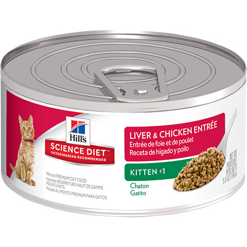 Hill's Science Diet Kitten Liver & Chicken Entree - 156g