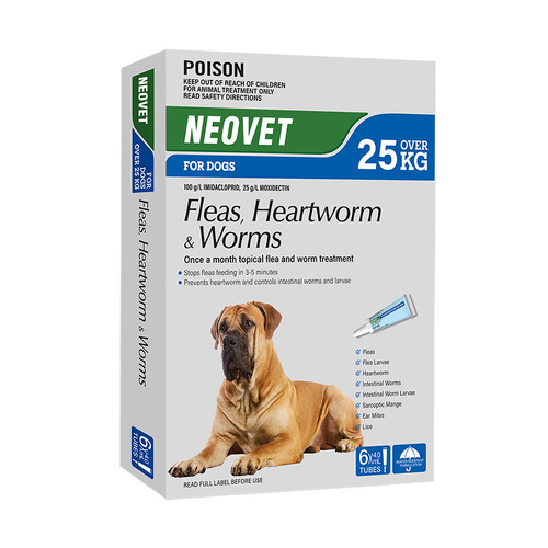 Neovet for Dogs over 25kg - 6 Pack - Blue