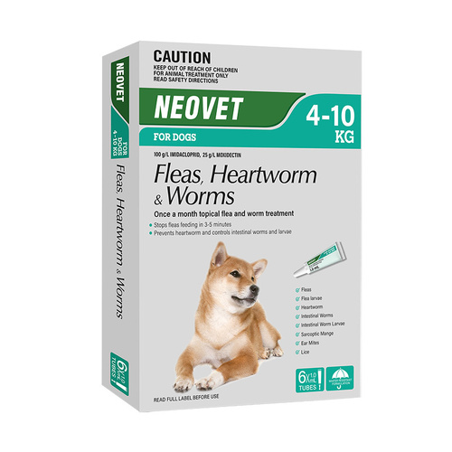 Neovet for Dogs 4-10kg - 6 Pack - Teal