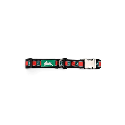 South Sydney Rabbitohs NRL Dog Collar - Large (33-52cm)