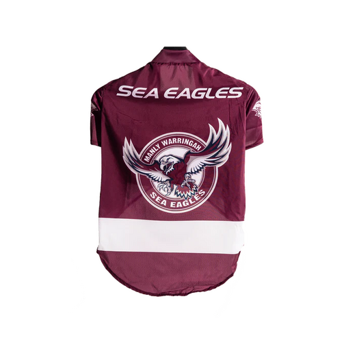 Manly Sea Eagles NRL Dog Jersey - Large (48-49.5cm)