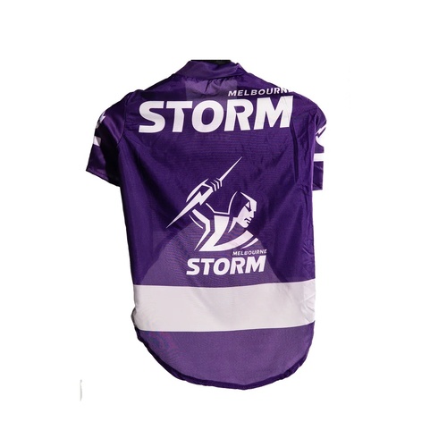 Melbourne Storm NRL Dog Jersey - Small (35-38cm)