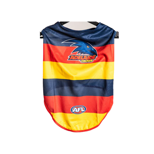 Adelaide Crows AFL Dog Jersey - Extra Small (30-33cm)