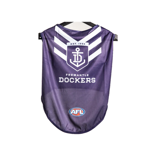 Fremantle Dockers AFL Dog Jersey - Small (35-38cm)