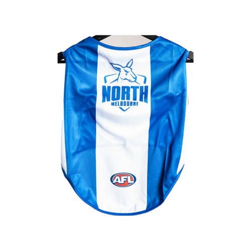North Melbourne Kangaroos AFL Dog Jersey - Small (35-38cm)