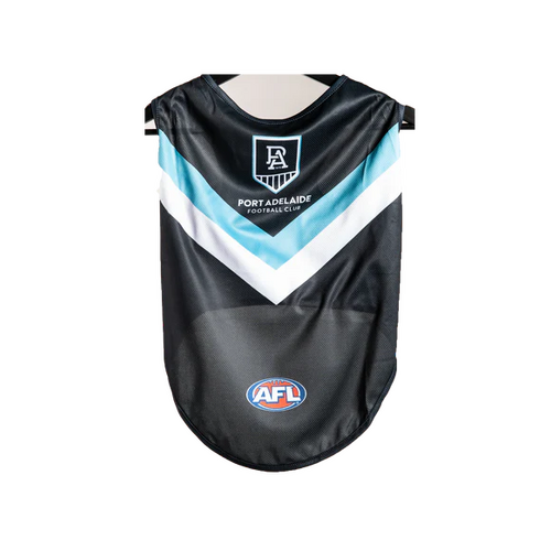 Port Adelaide Power AFL Dog Jersey - Extra Small (30-33cm)