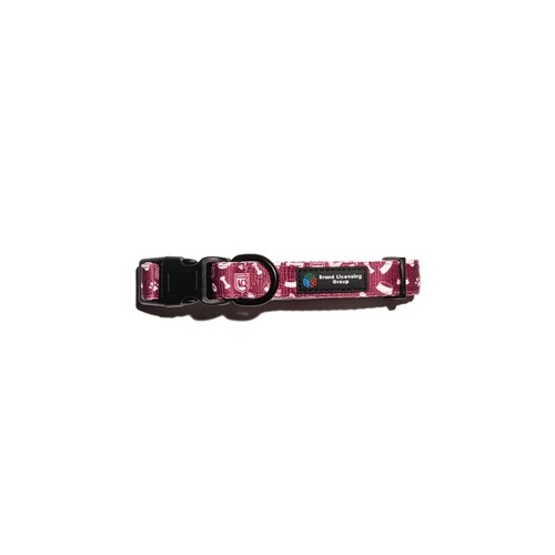 QLD Maroons NRL State of Origin NRL Dog Collar - Large (33-52cm)