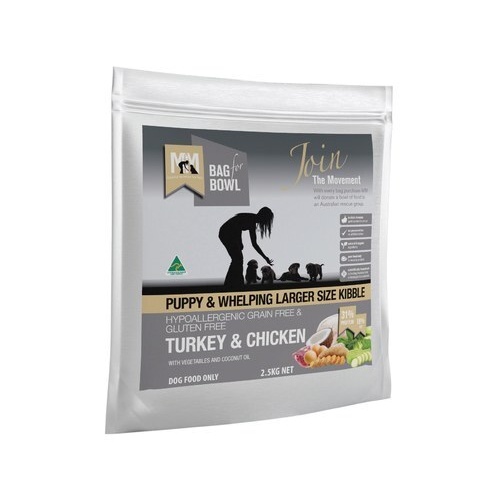 Meals for Mutts Puppy Grain Free Turkey & Chicken - 2.5kg