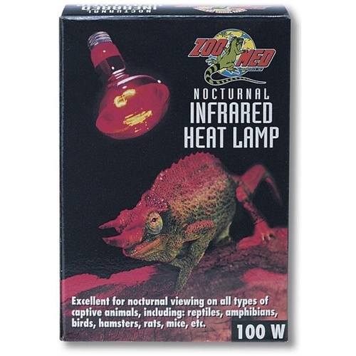 Zoo Med Nocturnal Infrared Heat Spot Lamp - 100w