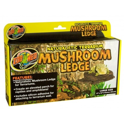 Zoo Med Naturalistic Mushroom Ledge - Large (15x30cm)