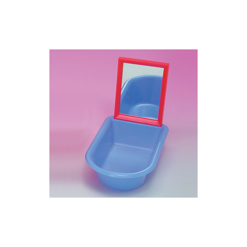 Plastic Bird Bath Tub with Mirror (Unipet)