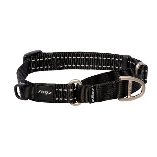Rogz Control Collar - Black - Medium (31-45cm)