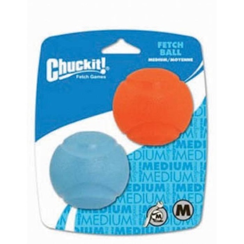 Chuck It Dog Fetch Balls for Launcher - Medium - 2 Pack