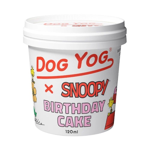 Dog Yog - Snoopy Birthday Cake - 120ml