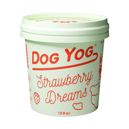 Dog Yog - Strawberry Dreams - 120ml