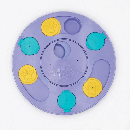Zippy Paws Smarty Paws Puzzler Dog Puzzle - Purple - 28cm