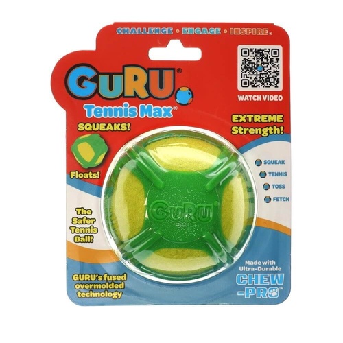 GURU Tennis Max Ball - Large (9x9x9cm)