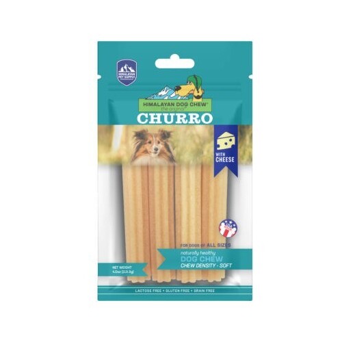 Himalayan Dog Chew Churro with Cheese - 113.3g (4 Pack)