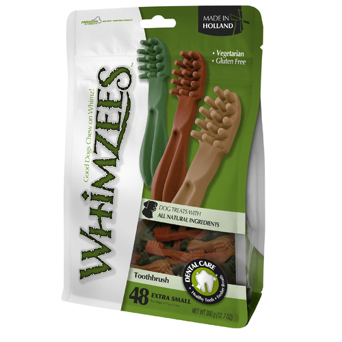 Whimzees Toothbrush Star - X-Small - 48 Pack (360g)