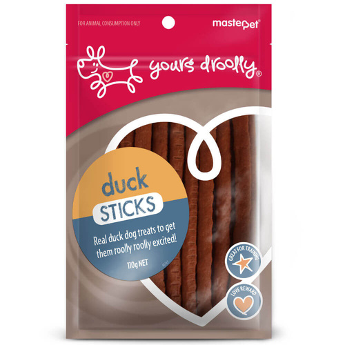 Yours Droolly Duck Sticks - 110g