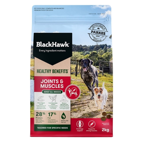 Black Hawk Healthy Benefits Dog Joints & Muscles - 12kg