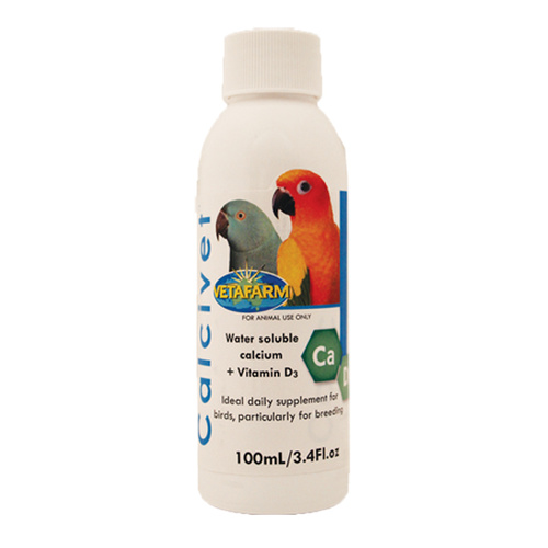 Vetafarm Calcivet Supplement for Birds - 100ml