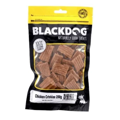 Blackdog Chicken Crinkles - 200g
