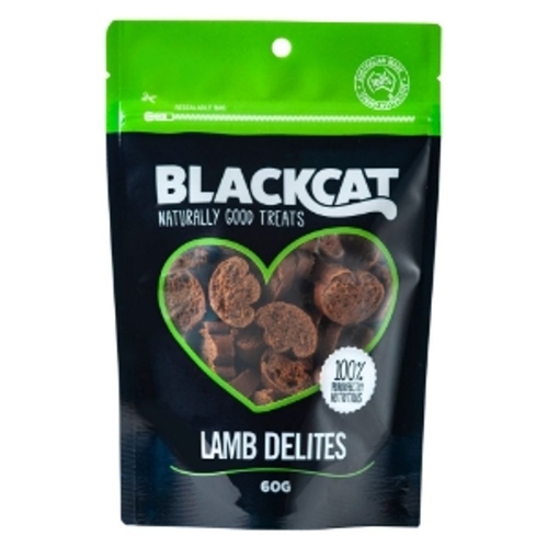Black Cat Lamb Delites - 60g
