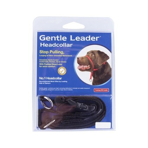 Gentle Leader Head Collar for Dogs - Medium - Black