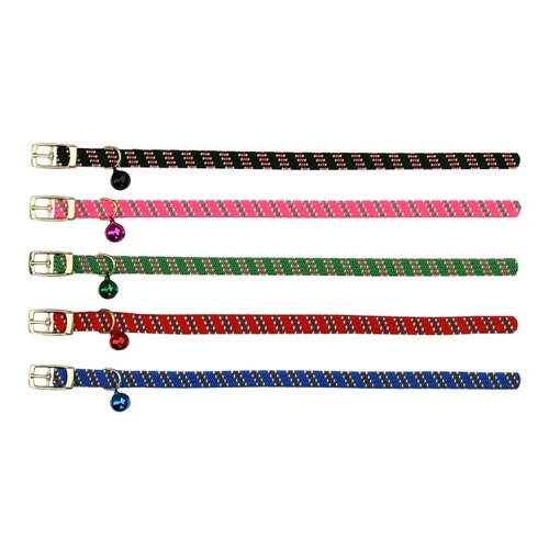 Beau Pets Safety Elastic Dot Cat Collar - Pink