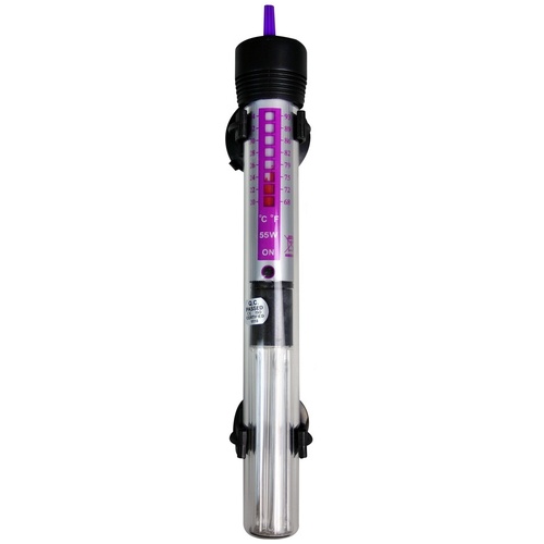 Aqua One Glass Aquarium Heater - 55W (20.5cm)