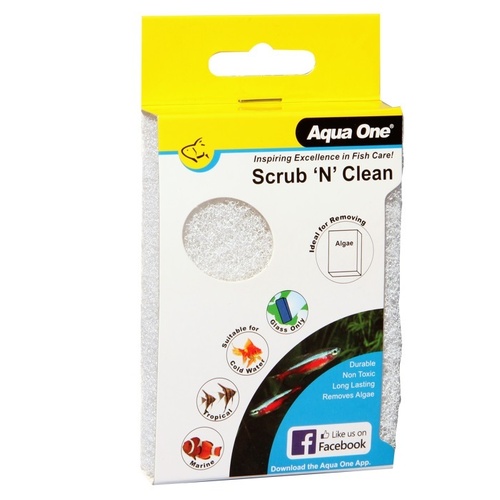 Aqua One Scrub 'N' Clean Algae Pad - Fine