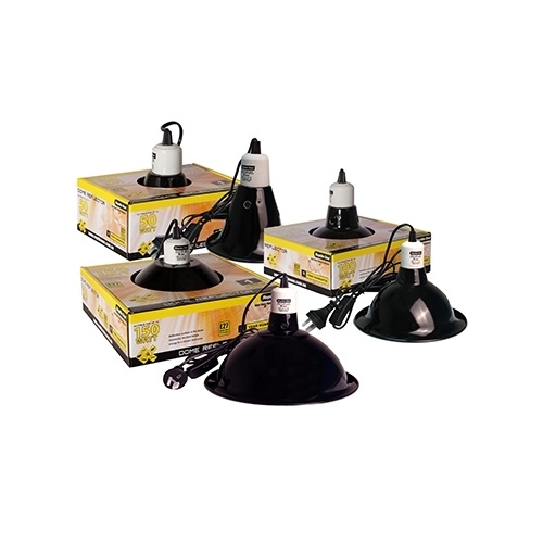 Reptile One Dome Reflector - Suitable for up to 100 Watt (E27 Eddison Screw Fitting)