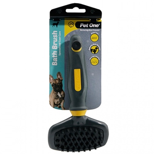 Pet One Dog Bath Brush - Small