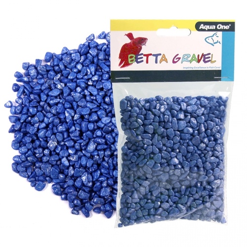 Aqua One Betta Gravel - Blue - 350g