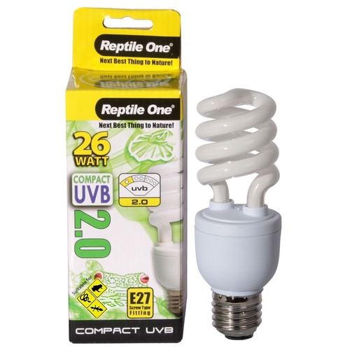 Reptile One Compact UVB Bulb (26 Watt) (UVB 2.0) E27