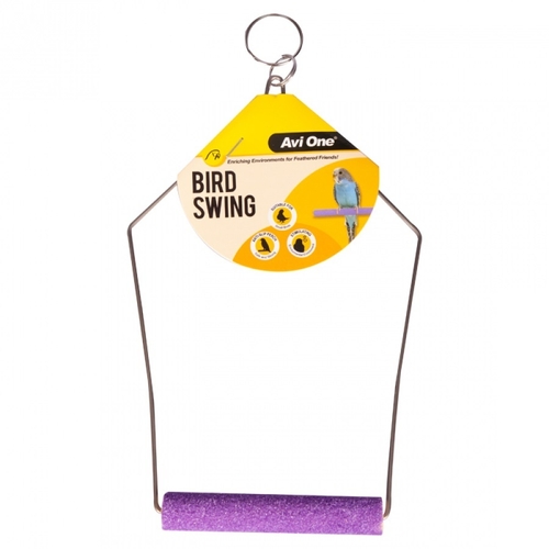 Avi One Triangle Wire Swing with Sand Perch - Large (28x12cm)