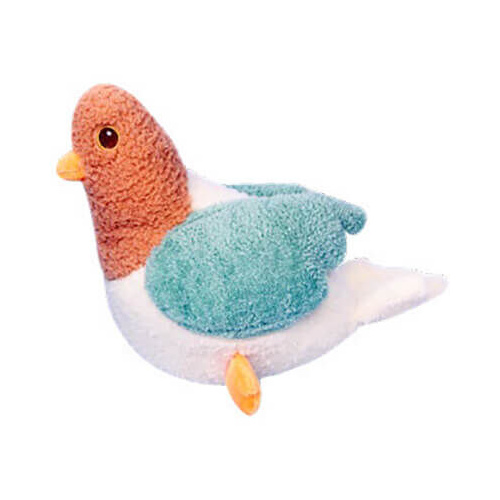 Pet One Plush Squeaky Dog Toy - Crinkle Dove (22cm)