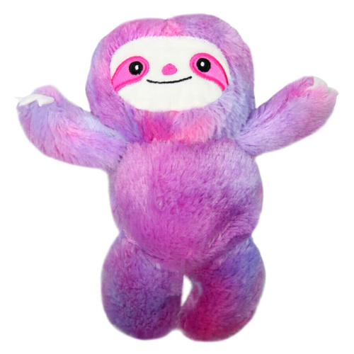 Pet One Plush Squeaky Dog Toy - Sloth - Pink (23cm)