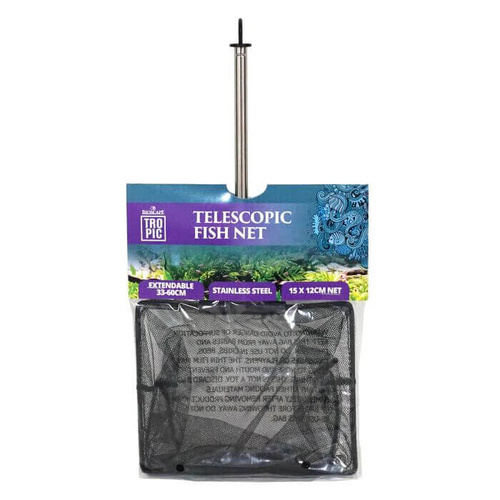 Bioscape Telescopic Fish Net 15 x 12cm 33 - 59cm Long