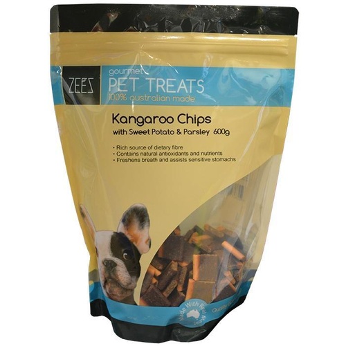 ZeeZ Kangaroo Chips with Sweet Potato & Parsley - 600g